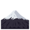 Mount Fuji emoji on Emojione